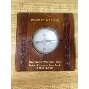 Vintage Garrett-Wilson Car, Truck, and Boat Compass